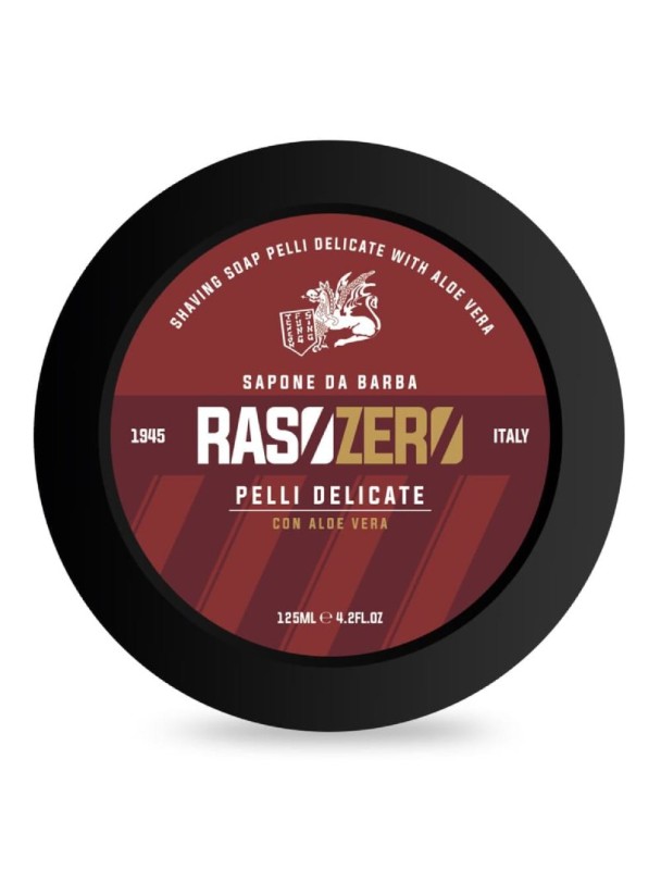 RASOZERO Pelli Delicate (sensitive skin) shaving soap 125ml