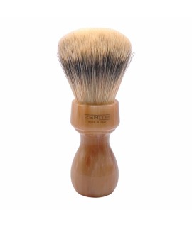 ZENITH synthetic fiber resin handle marbled colour shaving brush 507MA Sit