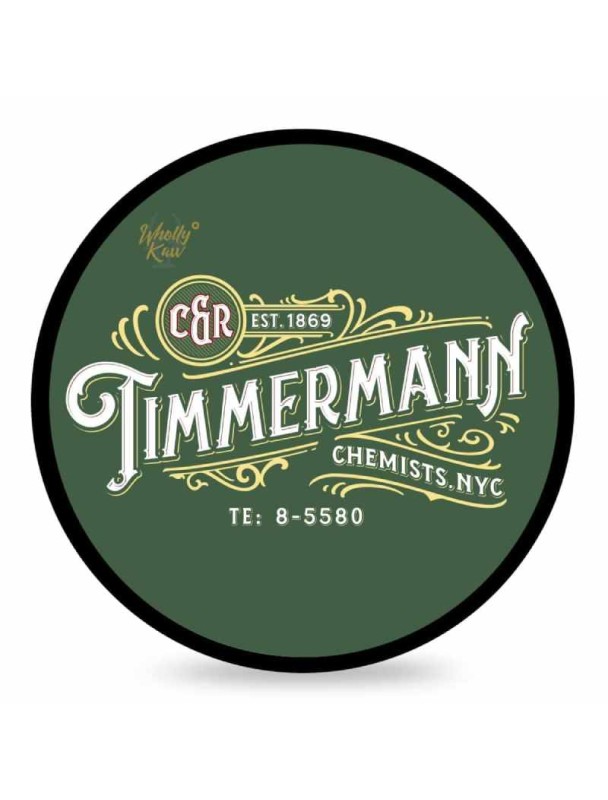 WHOLLY KAW Timmermann Green shaving soap 114gr