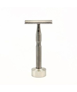 ALPHA Spirit single edge razor with stand