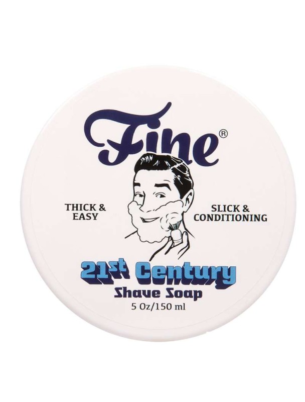 FINE ACCOUTREMENTS Barber Blue shaving soap new formula 150g