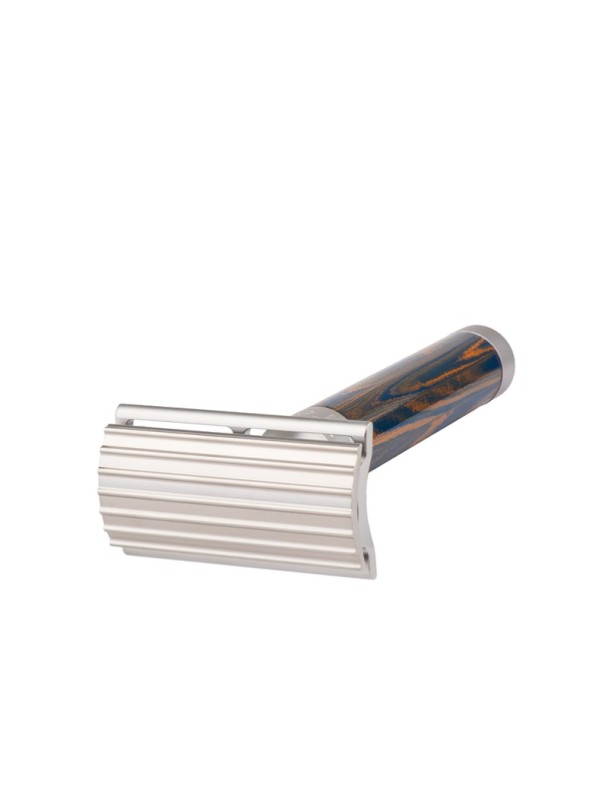 Rasoio da barba DESIGN94 Life Santa Monica acciaio inox guardia chiusa