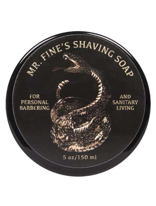 FINE ACCOUTREMENTS Snake Bite shaving soap new formula 150g