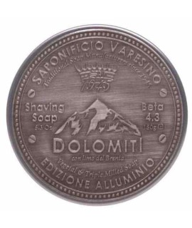 Jabón de afeitar SAPONIFICIO VARESINO Dolomiti cuenco aluminio v4.3 150g