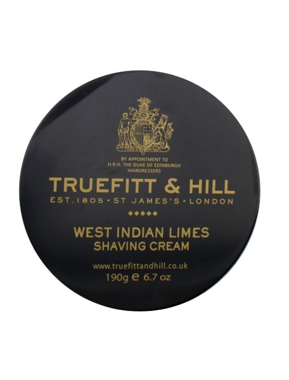 TRUEFITT & HILL West Indian Limes shave cream bowl 190gr