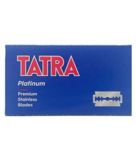 TATRA stainless steel platinum double edge shaving blades 5pcs