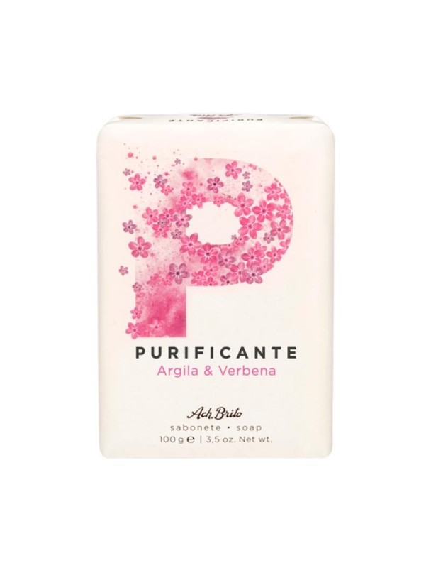 ACH BRITO PURIFICANTE Clay and Verbena body soap 100gr