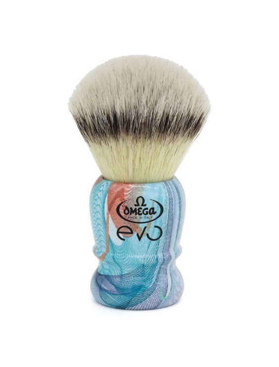 OMEGA EVO 2.0 synthetic fiber Blossom shaving brush 15978