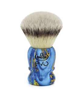 OMEGA EVO 2.0 synthetic fiber Kintsugi shaving brush 15985