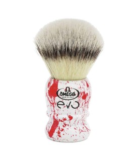 OMEGA EVO 2.0 synthetic fiber Thorn shaving brush 15961