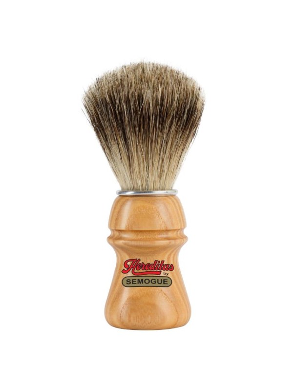 Brocha de afeitar SEMOGUE Hereditas best badger mango madera roble 2020