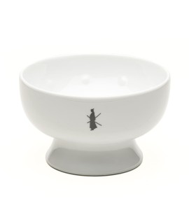 Bol para espumar TATARA en porcelana blanca