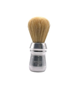 ZENITH unbleached bristle aluminum handle shaving brush A26 XSE