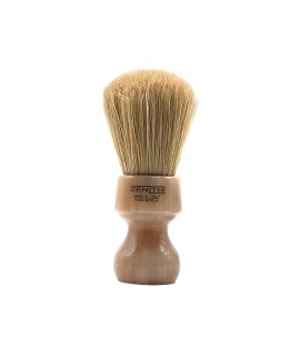 ZENITH unbleached bristle resin handle marbled colour shaving brush 506MA XSE