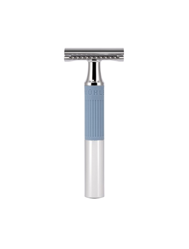 Rasoio da barba MÜHLE Neo glacier blue guadia chiusa RNEO03SR