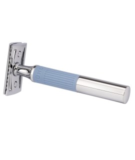 Maquinilla de afeitar clásica MÜHLE Neo azul glaciar peine cerrado RNEO03SR