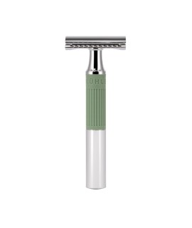 Rasoio da barba MÜHLE Neo salvia green guadia chiusa RNEO04SR