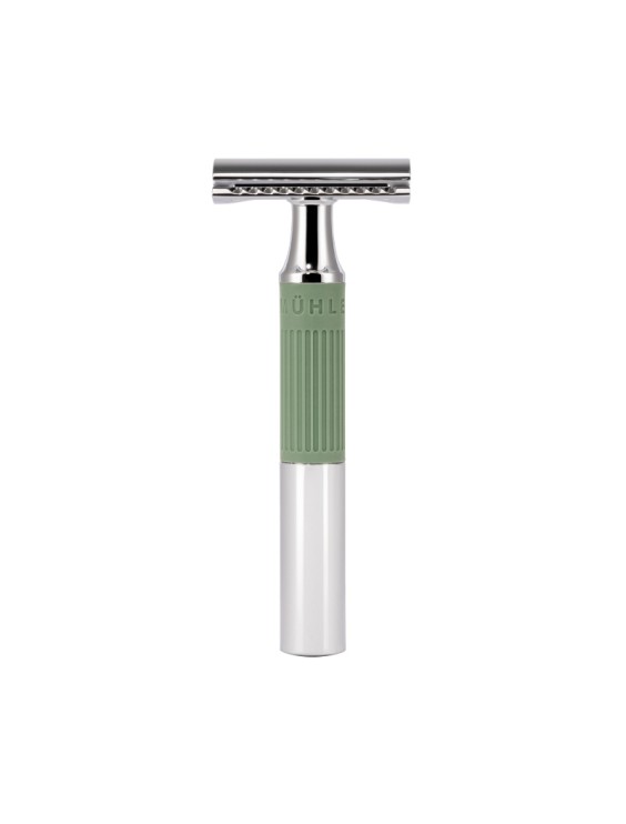 Rasoio da barba MÜHLE Neo salvia green guadia chiusa RNEO04SR