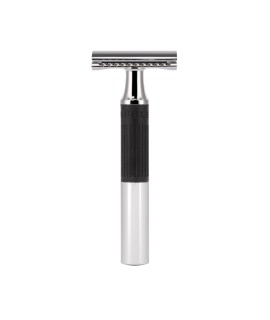 Rasoio da barba MÜHLE Neo nero guardia chiusa RNEO06SR