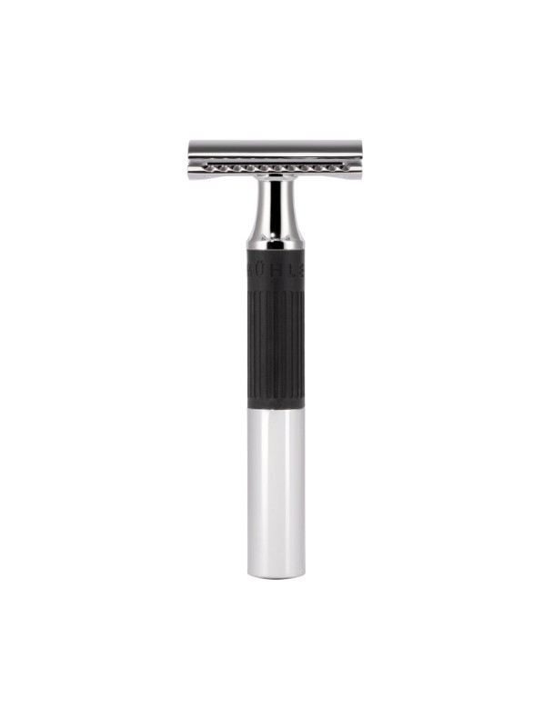 Rasoio da barba MÜHLE Neo nero guardia chiusa RNEO06SR