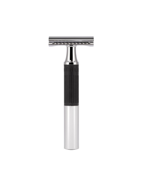 Rasoio da barba MÜHLE Neo nero guardia chiusa RNEO06SR