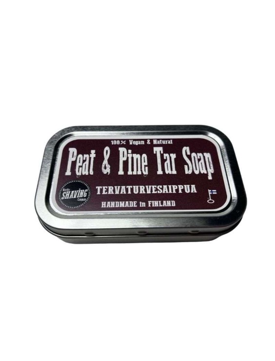 Sapone per mani e corpo NORDIC SHAVING COMPANY Peat and Pine Tar 80g