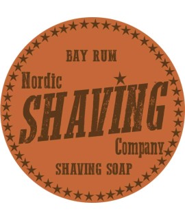 Jabón de afeitar NORDIC SHAVING COMPANY Bay Rum 80g