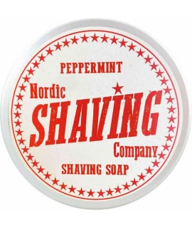 NORDIC SHAVING COMPANY Peppermint shaving soap 80g