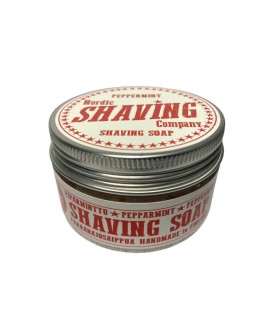 NORDIC SHAVING COMPANY Peppermint shaving soap 80g