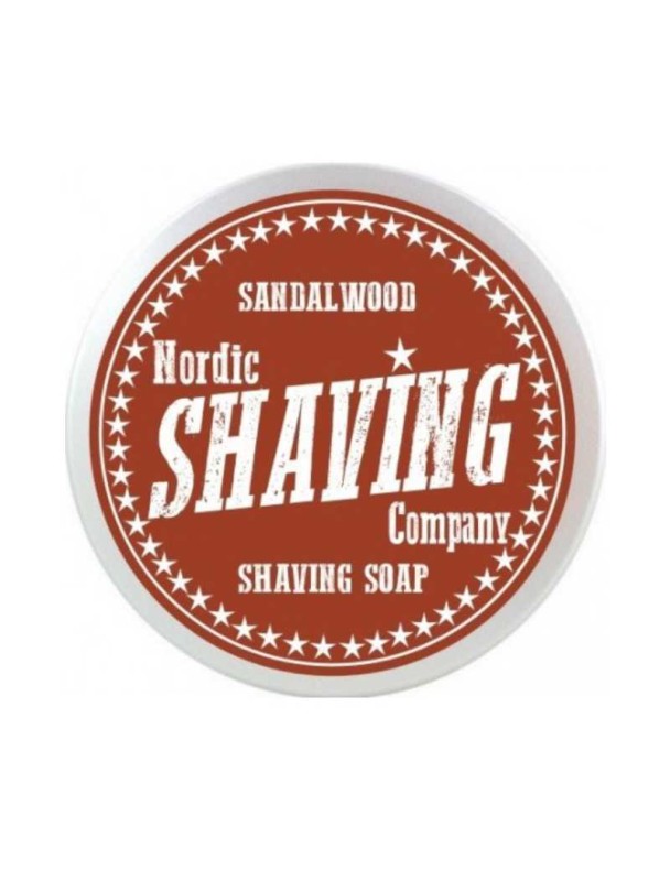 Jabón de afeitar NORDIC SHAVING COMPANY Sándalo 80g