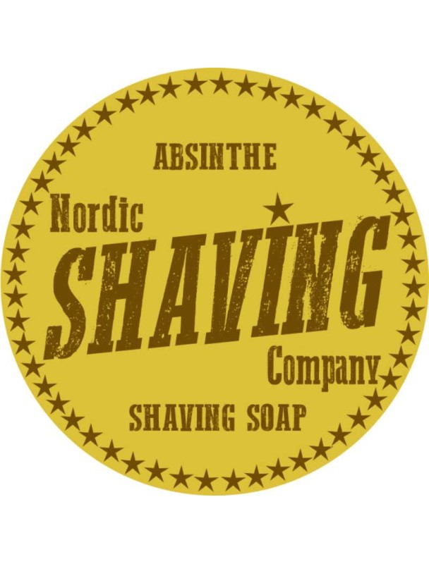 NORDIC SHAVING COMPANY Absinthe shaving soap 80g