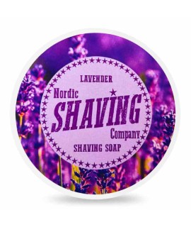 NORDIC SHAVING COMPANY Lavender shaving soap 140g