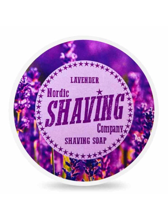 NORDIC SHAVING COMPANY Lavender shaving soap 140g