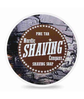 Jabón de afeitar NORDIC SHAVING COMPANY Pine Tar 140g