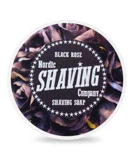 NORDIC SHAVING COMPANY Black Rose shaving soap 140g