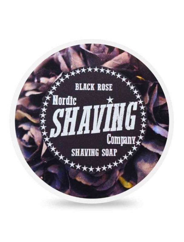 NORDIC SHAVING COMPANY Black Rose shaving soap 140g