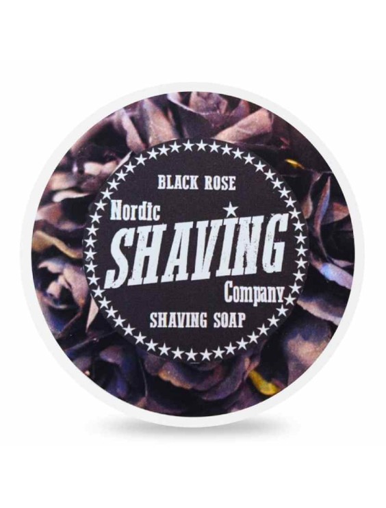 Jabón de afeitar NORDIC SHAVING COMPANY Black Rose 140g