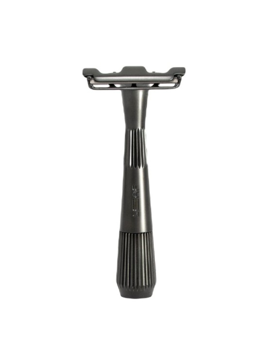 LEAF The twig single blade mercury color safety razor