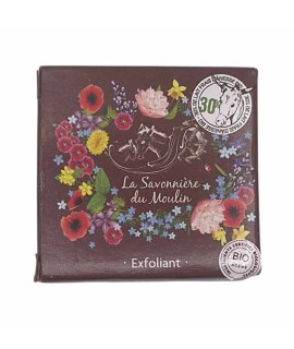 LA SAVONNIERE DU MOULIN exfoliating Soap with Coffee Grounds 30% Organic Donkey Milk 80g