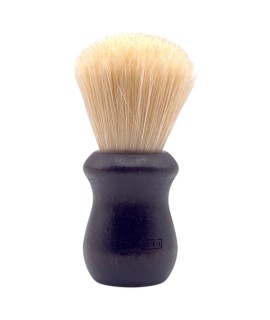 ZENITH pure bristle bleached wenge wood handle shaving brush 205WEN SE