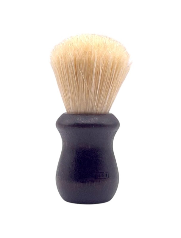 ZENITH pure bristle bleached wenge wood handle shaving brush 205WEN SE