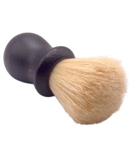 ZENITH pure bristle bleached wenge wood handle shaving brush 205WEN SE