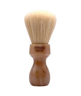 ZENITH pure bristle bleached resin handle marbled colour handle shaving brush 507MA SE