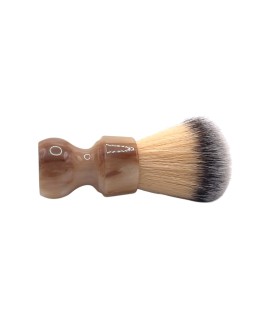 Pennello da barba ZENITH ciuffo sintetico Premium manico resina colore marmorizzato 506MA SPR