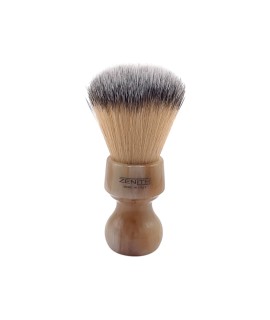 Pennello da barba ZENITH ciuffo sintetico Premium manico resina colore marmorizzato 506MA SPR