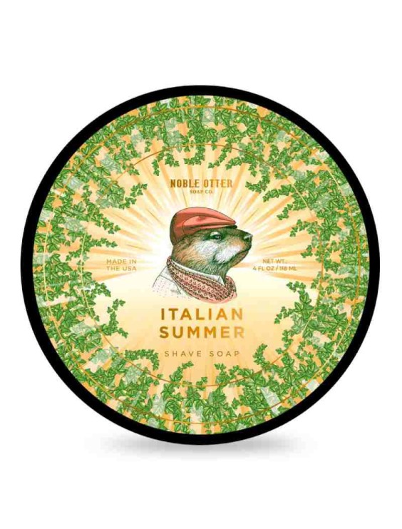 NOBLE OTTER Italian Summer shaving soap 118ml