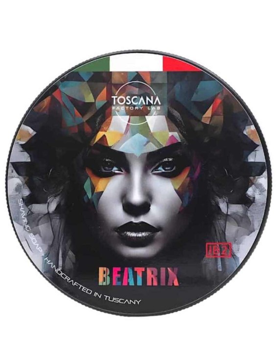 Jabón de afeitar TOSCANA FACTORY LAB Beatrix 125g