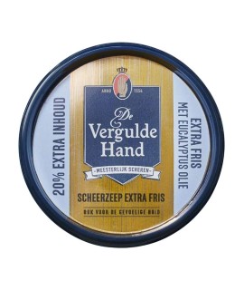 DE VERGULDE HAND extra fresh shaving soap 75g