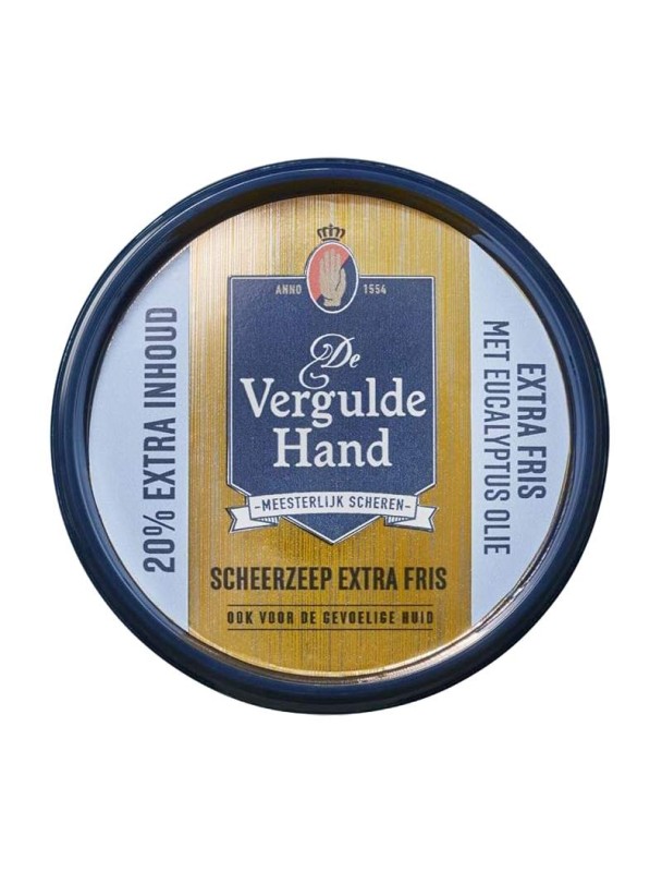 DE VERGULDE HAND extra fresh shaving soap 75g