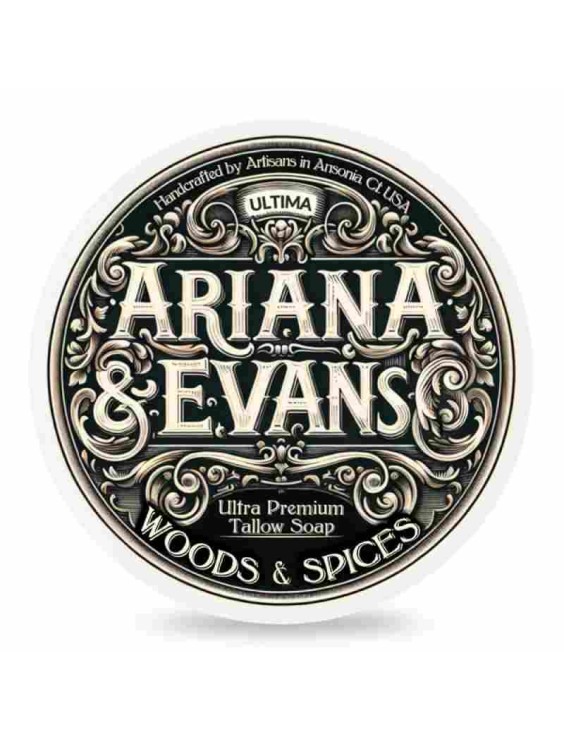 Jabón de afeitar ARIANA & EVANS Wood & Spice 118ml